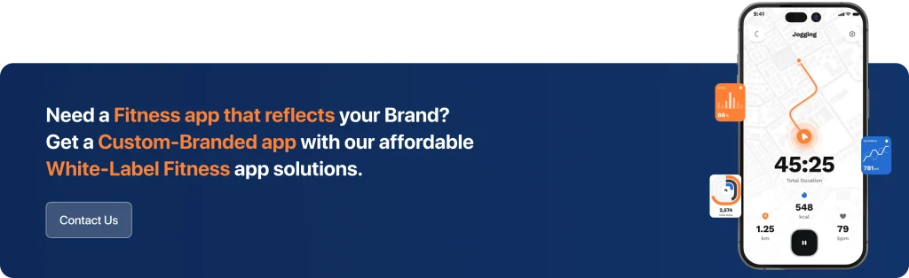 Need A Fitness App That Reflects Your Brand? Get A Custom-Branded App With Our Affordable White-Label Fitness App Solutions. 
